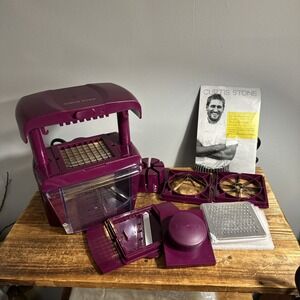 Curtis Stone Everyday Purple Chop‎ Chop All in One Prep Food Chopper Tool